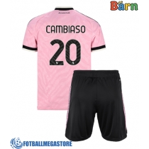 Fotballdrakt Barn Juventus Andrea Cambiaso #20 Bortedraktsett 2026-27 Kortermet (+ Korte bukser)